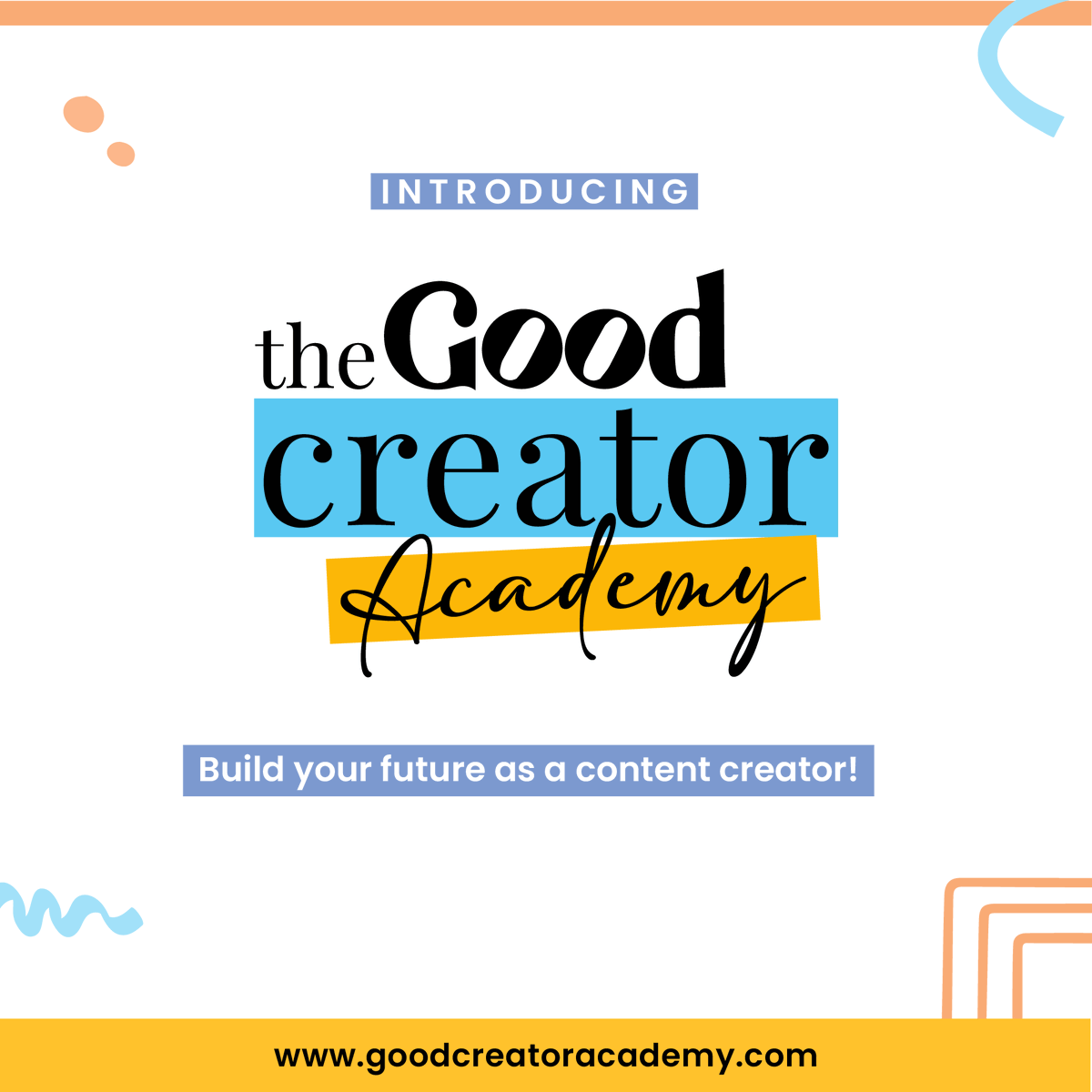 vidoolydotcom's tweet photo. Is being a professional content creator your dream job? Then you’re at the right place because helping you achieve this dream is our goal! 💗

Visit https://t.co/Dg4Et6nT3w today! 😊

@GoodCreatorACAD @goodcreatorco #GoodCreatorAcademy #GoodCreatorCo #NewAtGCC #CreatorEdTech https://t.co/8M3BwyWlnq