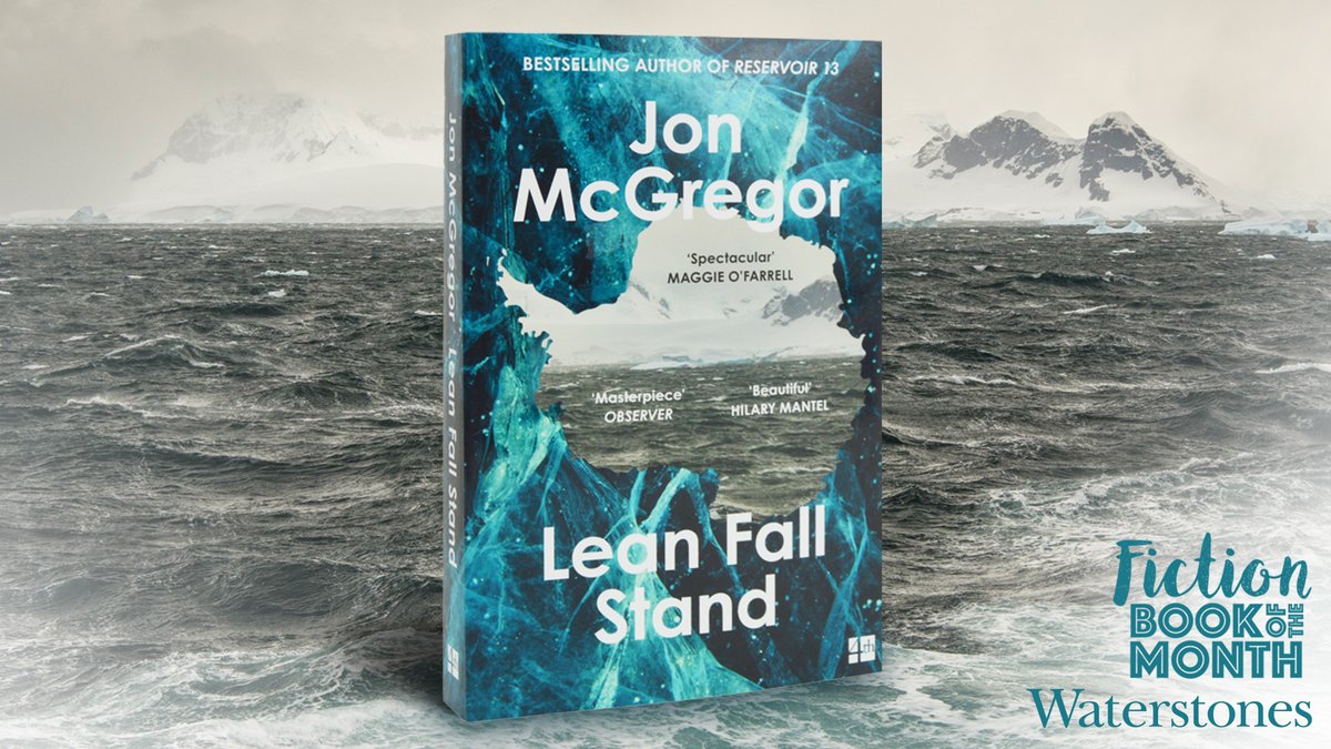 HarperInsider's tweet photo. We are absolutely thrilled to share the news that LEAN FALL STAND by @jon_mcgregor is the @Waterstones Fiction Book of the Month for April! βοΈ #BOTM https://t.co/Xoxt7Yc9RX