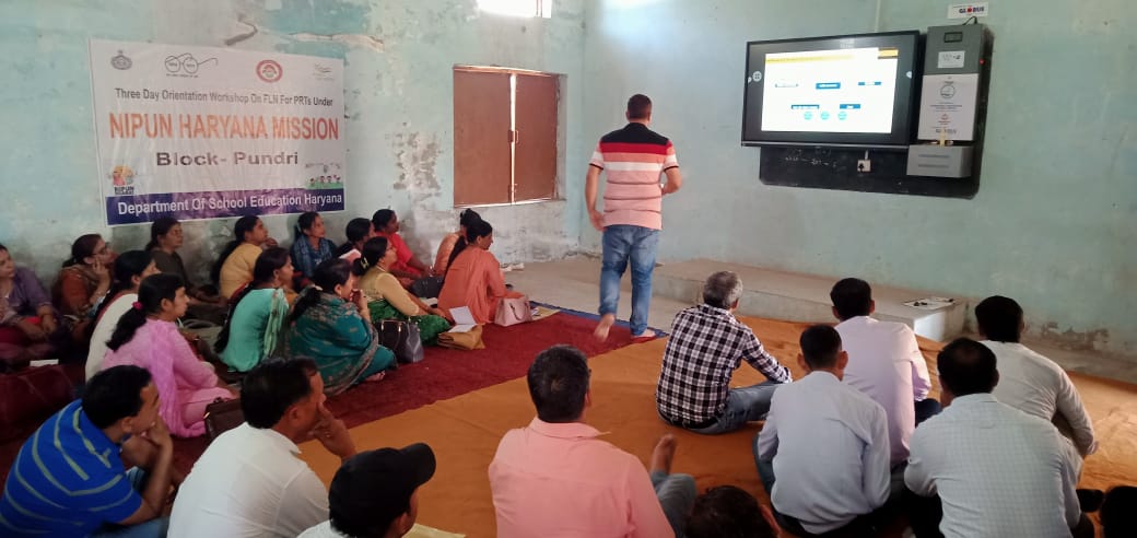 DeeoKaithal's tweet photo. 01.04.2022 ( Day -1)
Inauguration of FLN Camps ( for the teachers of class 1-3) in Block Pundri by R/BEO Girish Chander Kaushik &amp; KRPs Team : - Sushil Kumar, Manoj Kumar, Rajesh Kumar and Abhishek https://t.co/99fAGWTN3I