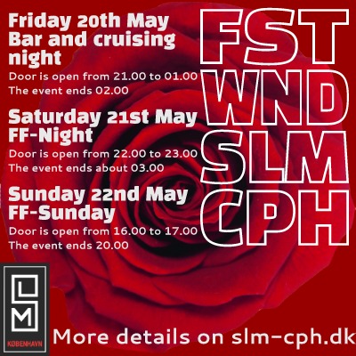 ffkinkcph's tweet photo. Join the FFun in Copenhagen Denmark in May #gayfist #slmcph #fisting https://t.co/k4rXgPsCd2