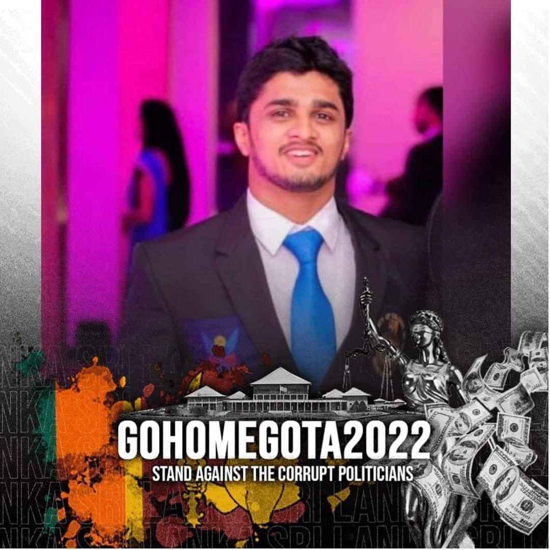 AthaudaDasuni's tweet photo. Young Journalist/ Activist Anuruddha Bandara is missing. 

Sri Lanka Young Journalists Association has written to the Human Rights Commission urging them to intervene to find him. 

Anuruddha is a page administrator of a Facebook group called #GoHomeGota2022 

#lka #SriLanka https://t.co/YqWCchpLmA