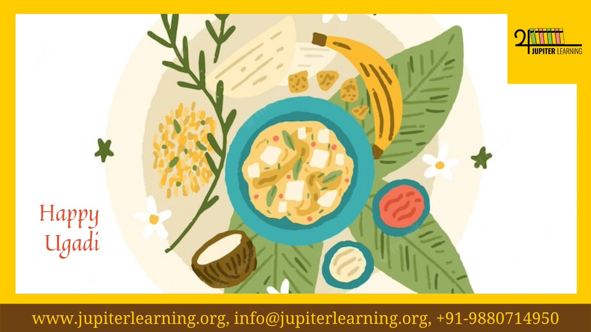 JupiterLearning's tweet photo. May this New Year be full of Success and Happiness and bring you good luck and abundant cheer. 

Happy Ugadi, Gudi Padwa, Poila Baisakh, Bihu, Vishu and Baisakhi to all. 

#Ugadi #gudipadwa #poilaboishak #Bihu #Vishu #Baisakhi #jupiterlearning https://t.co/OkecDgNE9X