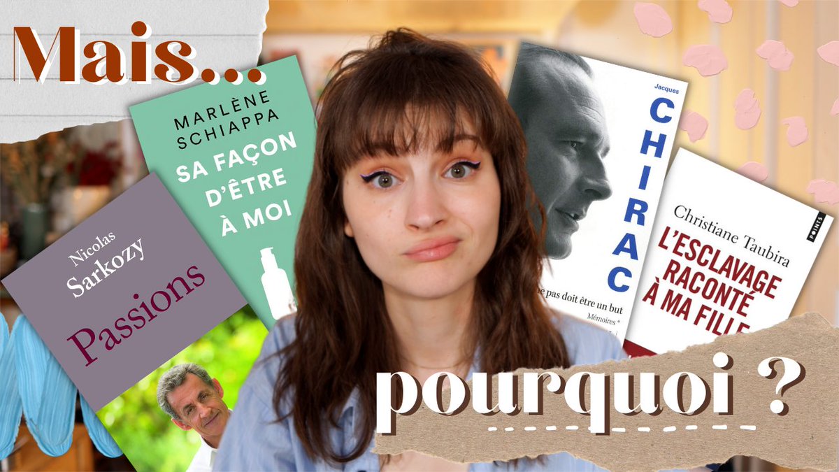 Jeannotselivre's tweet photo. 📍 NOUVELLE VIDÉO : Écrire un livre semble être le passage obligé pour un politique. Au point d’avoir parfois l’impression d’être submergé par tous ces livres de politiques, disons-le, pas toujours d’une très grande qualité. https://t.co/HSdxl7PmB3 https://t.co/pb9rs1j6dC