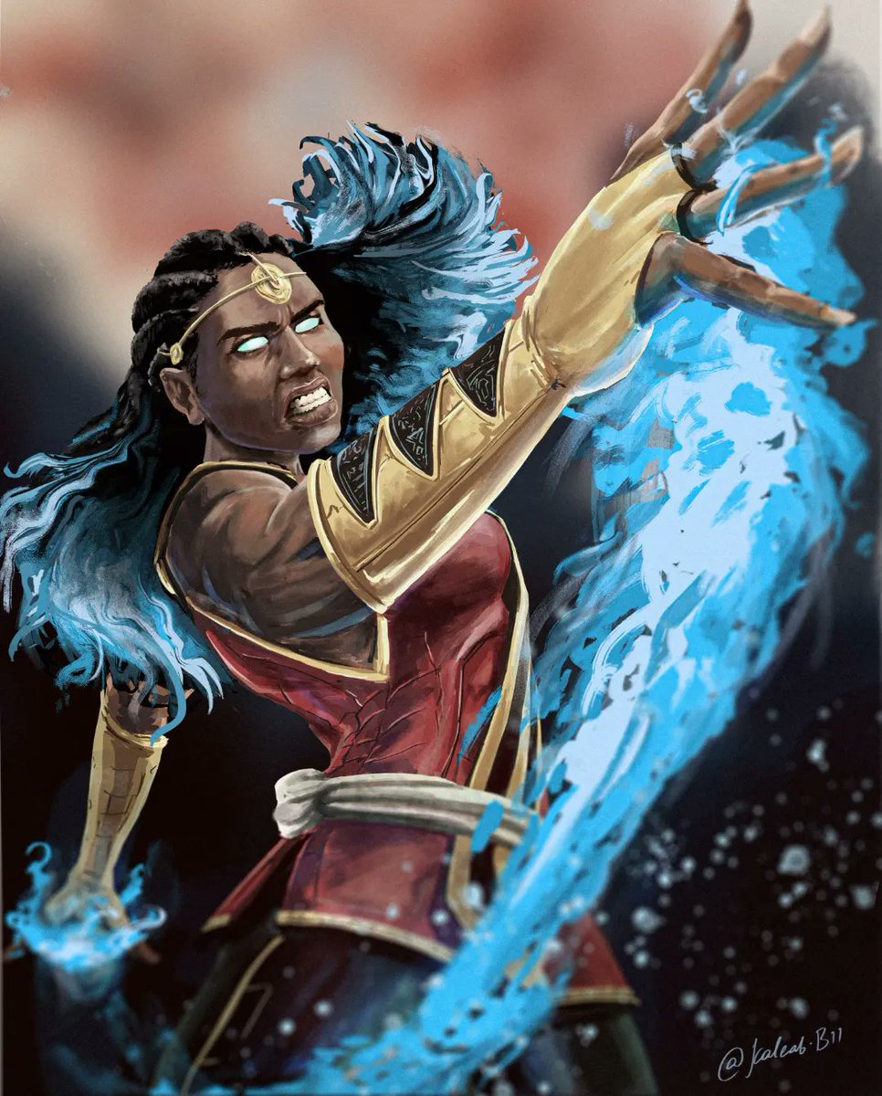 Submission to <a href="/etancomics/">Etan Comics - Home of African Superheroes!</a> #dtys challenge #digitalpainting #digitalart