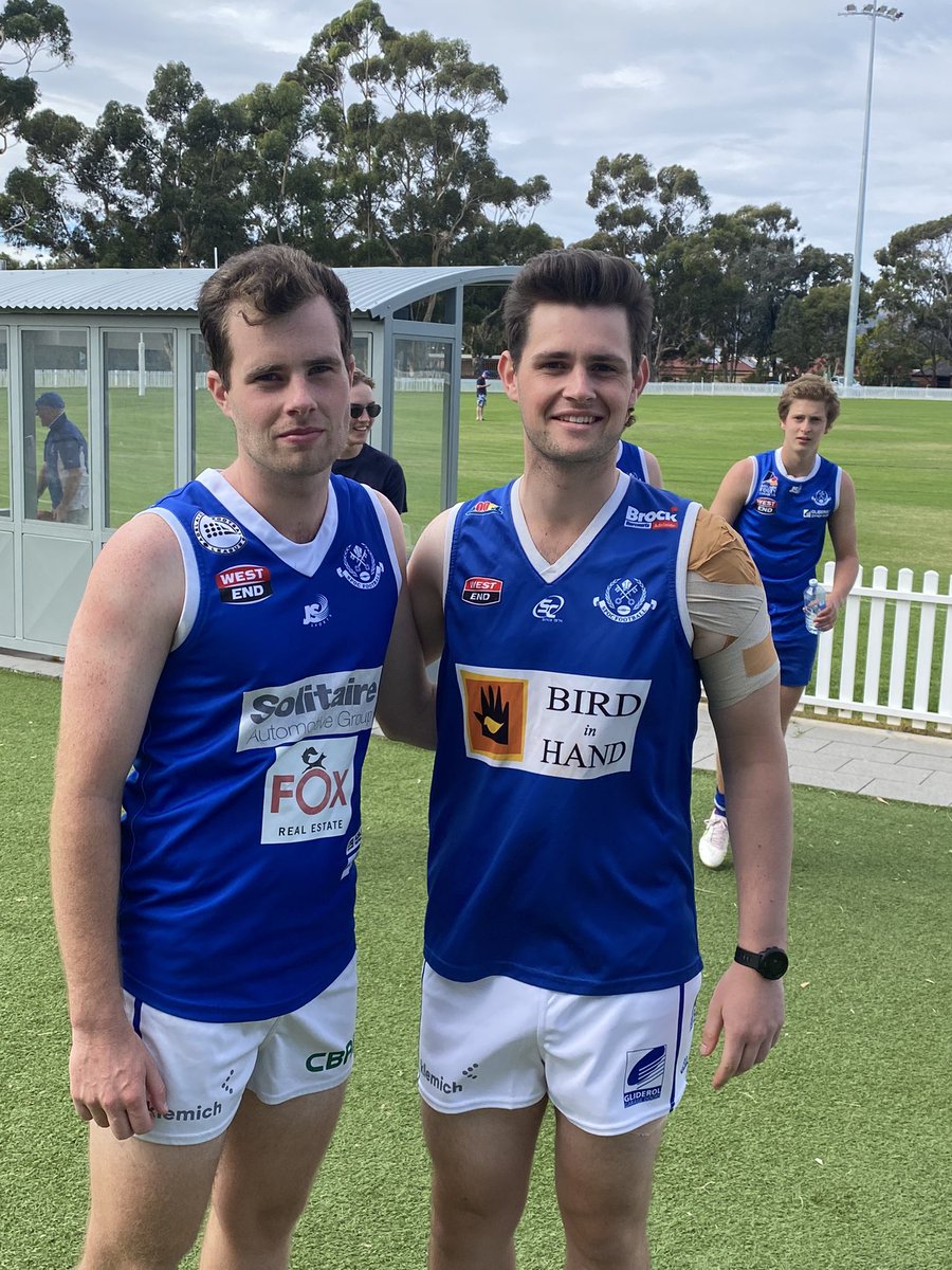 LeP_John's tweet photo. First time the boys have played in the same team since grade 4!! https://t.co/vcCGczIo3K