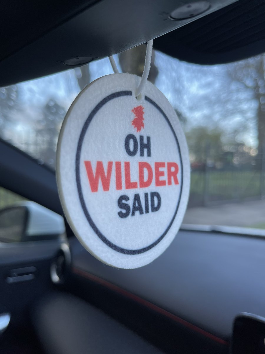 DesignsBoro's tweet photo. Oh Wilder Said Circular Air Freshener

Shop: https://t.co/uIheQXeIZj

#UTB #BORO https://t.co/9b8H60optb