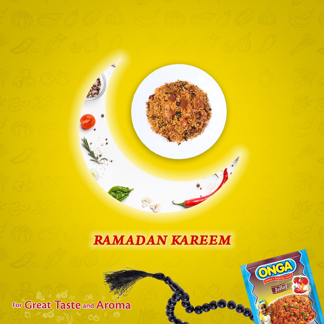 OngaNigeria's tweet photo. As you fast and offer prayers this Ramadan, may you find peace and happiness. Ramadan Kareem to you and your family.
#RamadanKareem #MamasHelpingHand https://t.co/MbNsL2bFv7