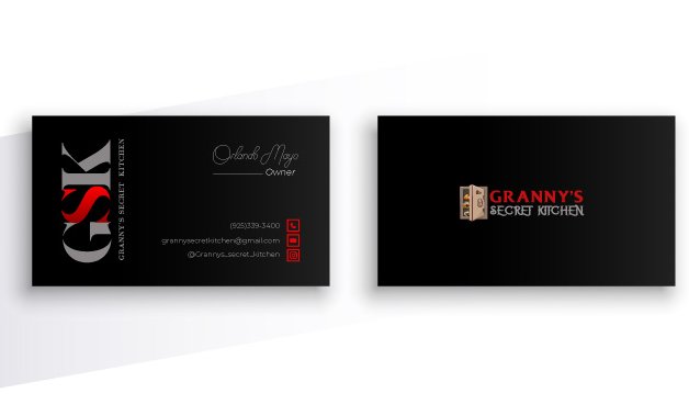 #Business_card_Design
Company: Secret Kitchen
Visit > lnkd.in/gTKSsm2

#businessowner #flyers #businesswoman #marketing #banner #businesspassion #businessminded #smallbusiness #businessowners #businessman #namecard #businesstips #brandidentity #flyer #graphic #sticker