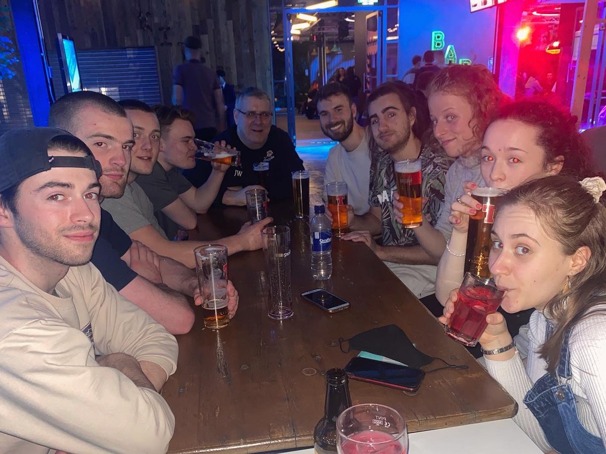 Strath_judo's tweet photo. No session is compete without pints 🍻🤷🏻‍♀️ https://t.co/VpWxh4xowS