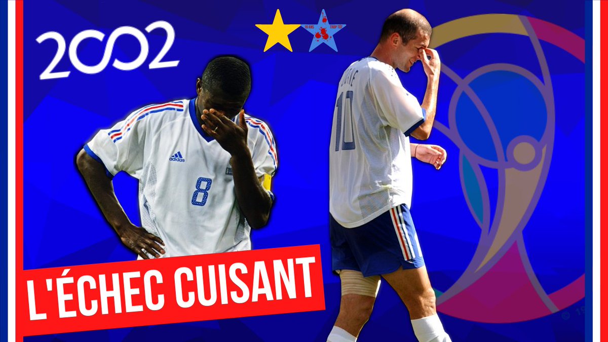 unMAXdeFOOT's tweet photo. Nouvelle vidéo !🎥🎙️⚽️
Retour sur l'échec cuisant des Bleus au Mondial 2002 🏆 🇫🇷
➡️https://t.co/lS7m3V48m3⬅️
➡️https://t.co/lS7m3V48m3⬅️
#WorldCup #FIFAWorldCup @FFF #CDM2002 #allezlesbleus https://t.co/SqyONNQAbR