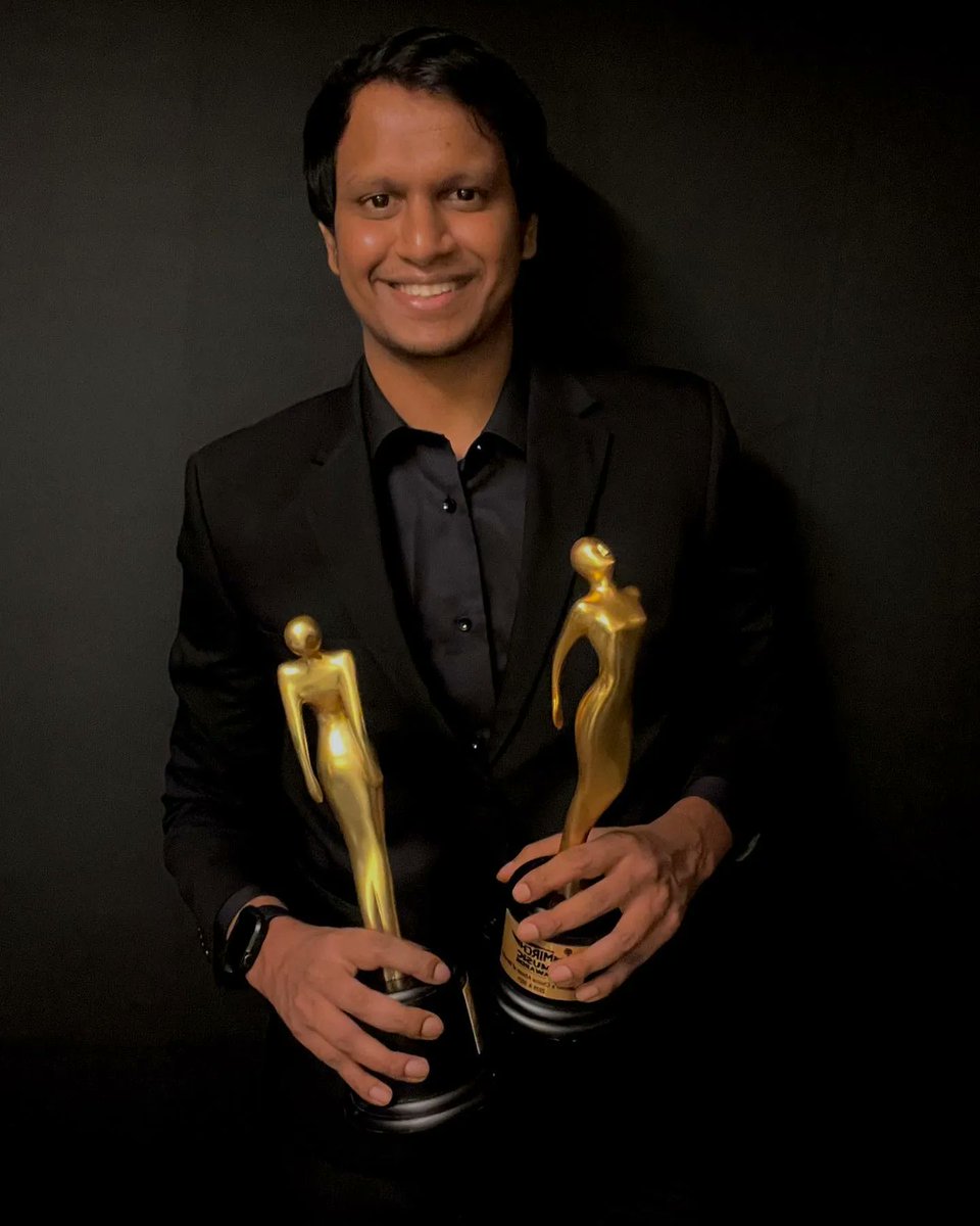 SVCLLP's tweet photo. Grateful to have chosen #LoveStory and the entire team for our maiden production!! Today it broke yet another musical barrier by winning big at the #Mirchimusic awards, congratulations @pawanch19 @iamMangli @anuragkulkarni_ @MittapalliSuri https://t.co/jCsWpYdsCu