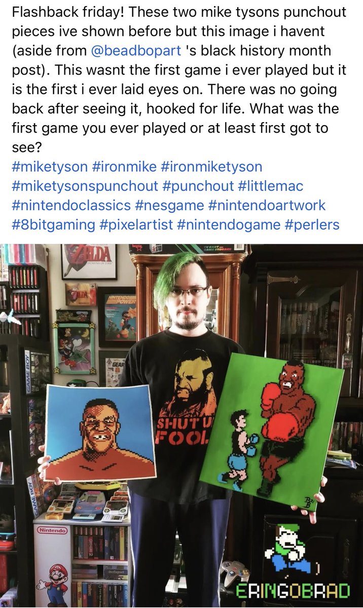 SpriteGalaxyNFT's tweet photo. Flashback friday!
#miketyson #ironmike #ironmiketyson #miketysonspunchout #punchout #littlemac #nintendoclassics #nesgame #nintendoartwork #8bitgaming #pixelartist #nintendogame #perlers https://t.co/OqsFeOVMgR