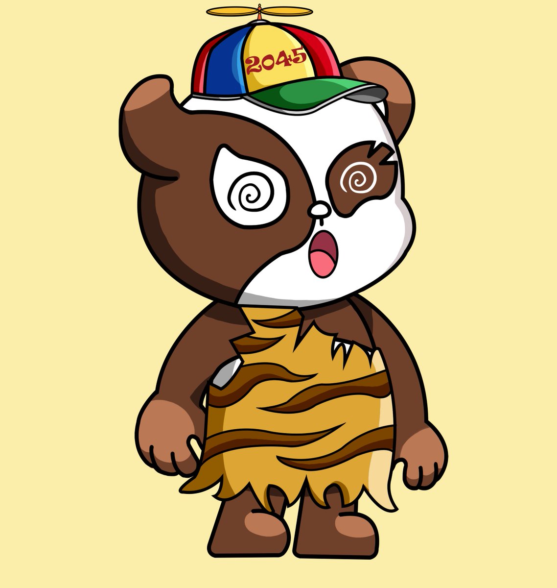 Retro Panda 2045 tweet media