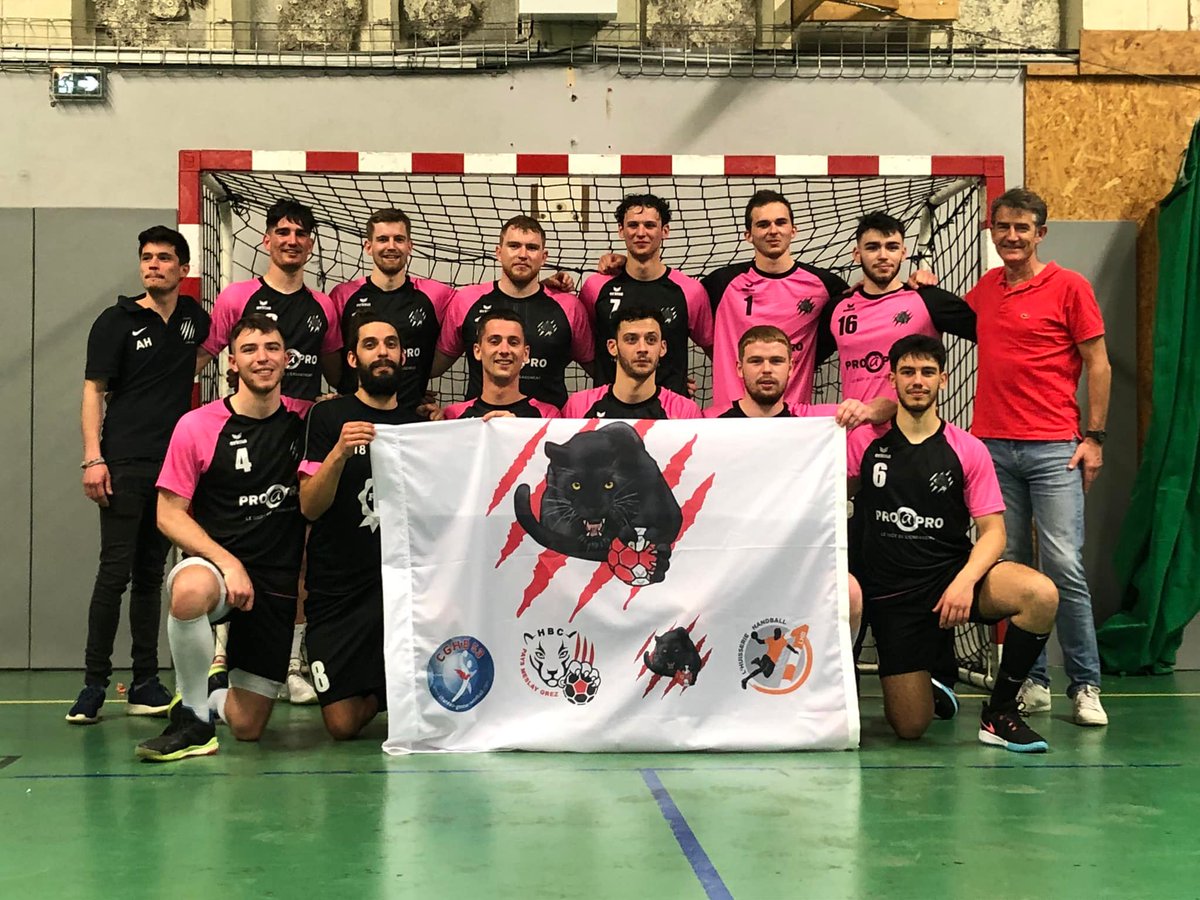 😍😍Le handball mayennais attendait ce moment depuis 35 ans : montée en Nationale 3 de l'<a href="/union_sud/">Union Sud Mayenne Handball</a>  #Mayenne 👏👏👏💪💪
