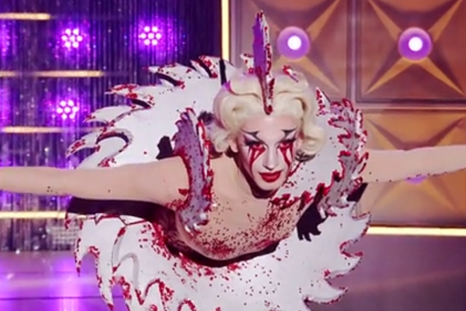 blanchedugay's tweet photo. My girl Bosco ate this episode up #DragRace https://t.co/oZVf9C0lVL