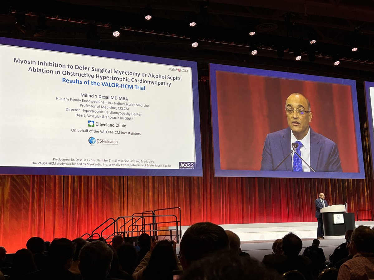 Kanny Grewal MD, FACC (@drgheartmd) on Twitter photo Thanks to <a href="/DesaiMilindY/">Milind Desai MD MBA</a> presenting exciting results of VALOR-HCM at #ACC22 Showing huge benefit of Mavacamten in #HCM. Improved Sx, reduced need for advanced tx. Proud to have you as <a href="/OhioACC/">Ohio Chapter-ACC</a> member! Thanks to <a href="/DesaiMilindY/">Milind Desai MD MBA</a> presenting exciting results of VALOR-HCM at #ACC22 Showing huge benefit of Mavacamten in #HCM. Improved Sx, reduced need for advanced tx. Proud to have you as <a href="/OhioACC/">Ohio Chapter-ACC</a> member!