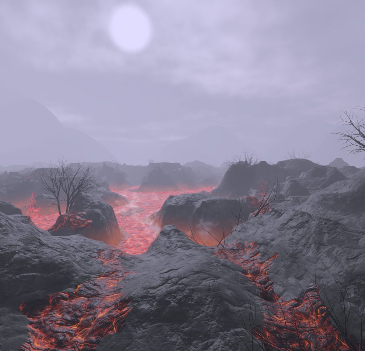 ntom1c's tweet photo. realistic custom terrain for a change 🌋🌫️
 #robloxdev #screenshotsaturday 

Powered by @Roblox https://t.co/ozKf8ZOWDB