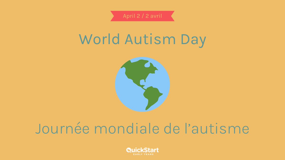 QuickstartY's tweet photo. C’est la #journéemondialedelautisme! Nous sommes fiers de faire partie des Programmes de la petite enfance gérés par des fournisseurs de soins du Programme ontarien des services en matière d’autisme. Nous savons à quel point l’intervention précoce change des vies. #moisdelautisme https://t.co/RYoOdQKPzP