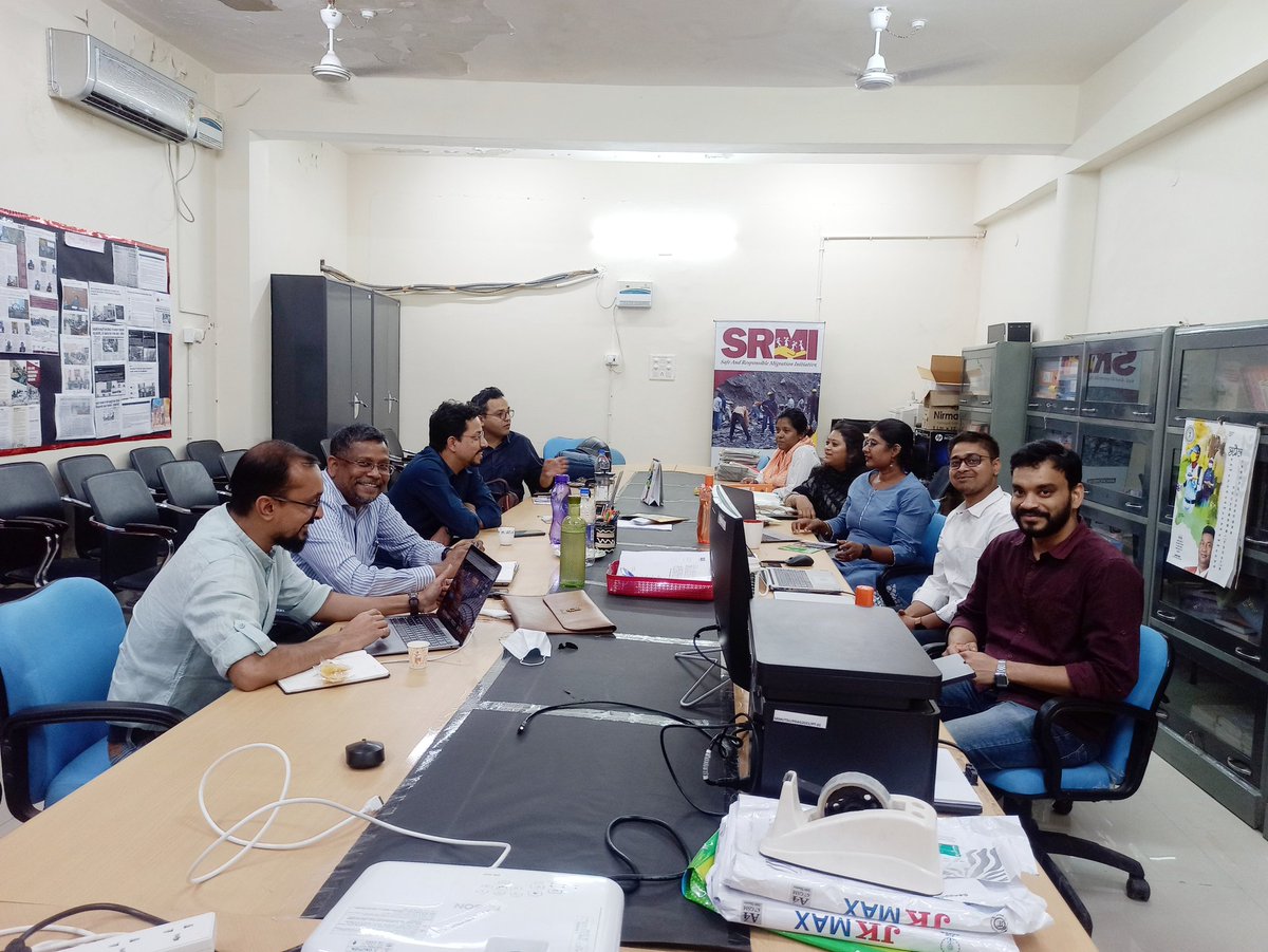 srmi_jharkhand's tweet photo. Today the #SRMI team gathered for its monthly review meeting to take stock of the work done under the initiative till now and chart out the major activities to be done over the next quarter. https://t.co/415WZ98IVk