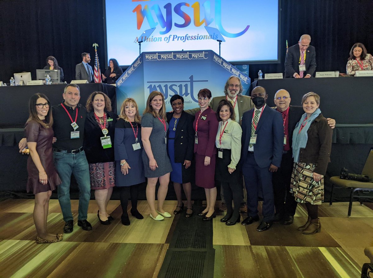 Teachers of the Year at NYSUT RA