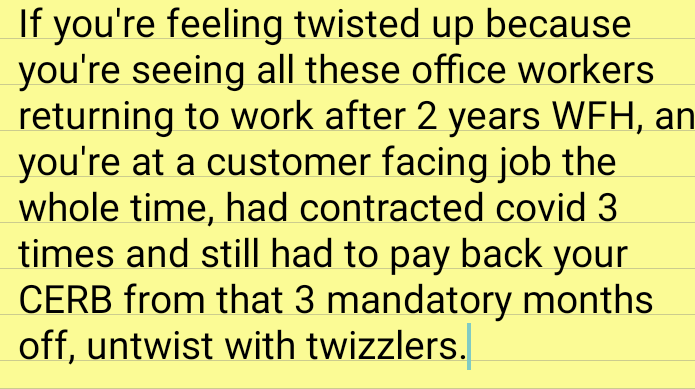 zarmandyr's tweet photo. Hey, @TWIZZLERS ads from the #TTC - I have an honest ad for you. #CovidIsntOver https://t.co/M3tgZA7AWg