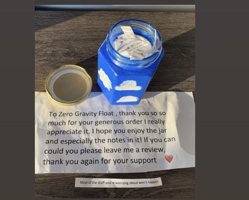 Motivationjars's tweet photo. My favourite Jar creation! Dm to order. 15 year old entrepreneur, please share to all your friends and retweet❤️💥 https://t.co/wePeybOfJJ