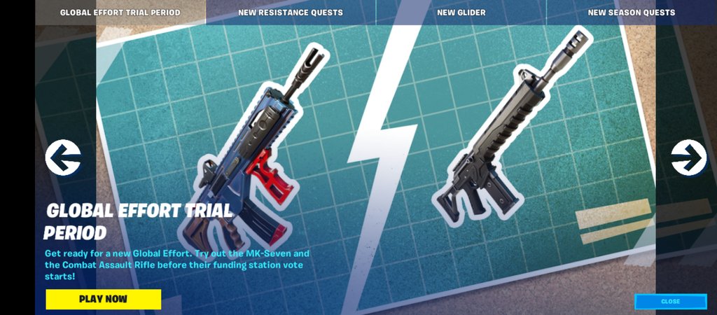 Fortnite MK-Seven vs Combat Assault Rifle: how to vote, funding