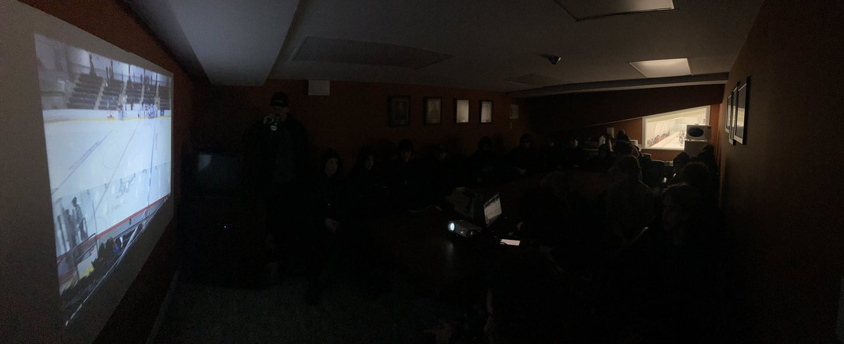 STJHitmenU15's tweet photo. Another team video session in preparation for next weekend. #HitmenStrong #RoadToProvincials https://t.co/Cp9UNVkqpD