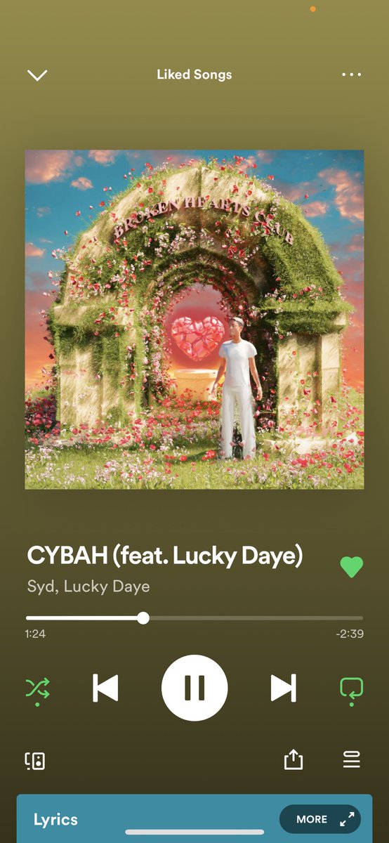 Neesee922's tweet photo. “If I ever make you mine,
 need to know if you're the type. 
Do me wrong or do me right…
Could you break a heart”

My favorite song at the moment. I genuinely can’t wait for Syd’s album to come out on April 8th! https://t.co/VkXIIhuUIZ