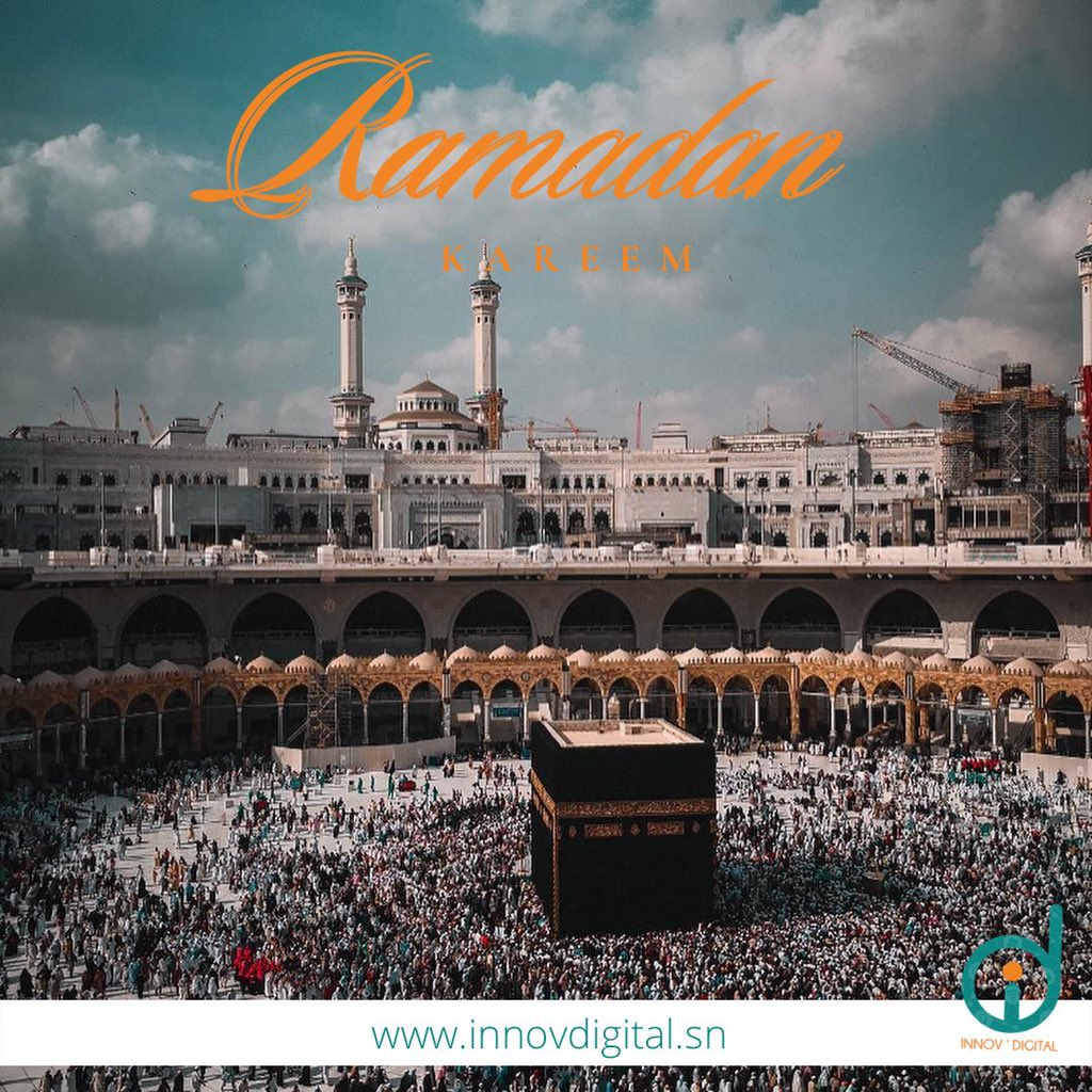 innov_digital's tweet photo. Nous souhaitons un Ramadan Kareem à toute la communauté musulmane. 🙏🏿 #Koorujaam

#Innovdigitalsn #ramadanmubarak https://t.co/p4eYwoiFDt