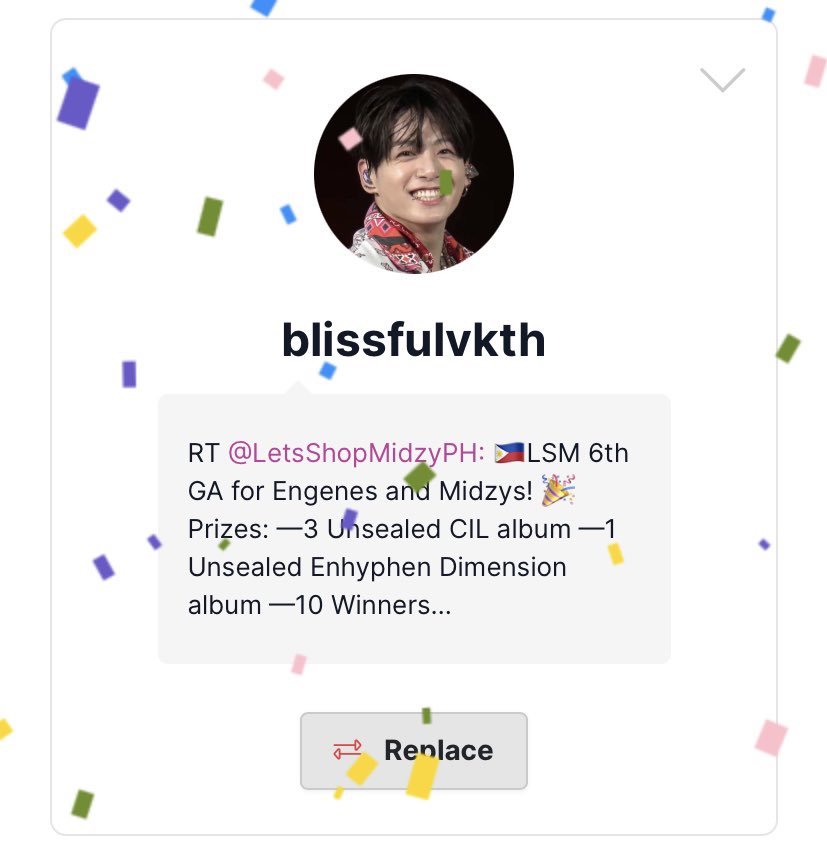 LetsShopMidzyPH's tweet photo. πCongratulations to @forRyujinonly @chaehyuniex @blissfulvkth @haech_haech for winning 20 pesos thru GCASH! π
Kindly send your Gcash details thru DM πΈ
Thank you for participating on our 6th GA! Keep safe and I hope this made your Day! ππ» #LSM_GAs https://t.co/3gIYTKFy1k