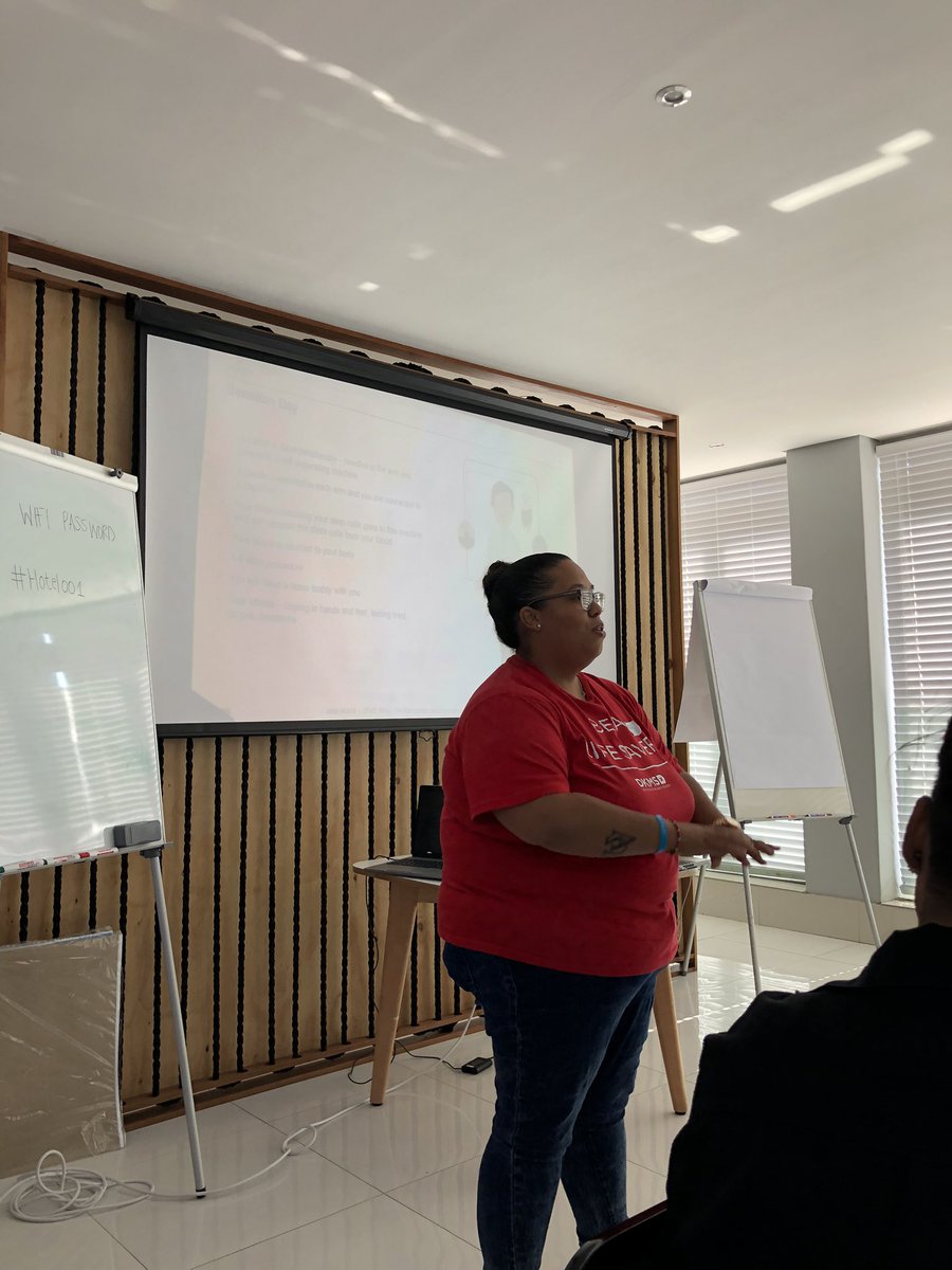 dkms_africa's tweet photo. Jaide McKriel explains the blood stem cell transplant process: 

Frequently Ask Question: Does it hurt? Will you drill into my bones? 🤷🏽‍♀️

Fun fact: In South Africa, we use the peripheral method. We don’t drill into your bones. There is no surgery involved. https://t.co/zDDOfn0lqq
