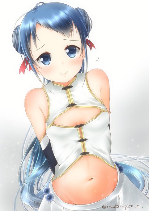 チャイナ娘と化した五月雨ちゃん 