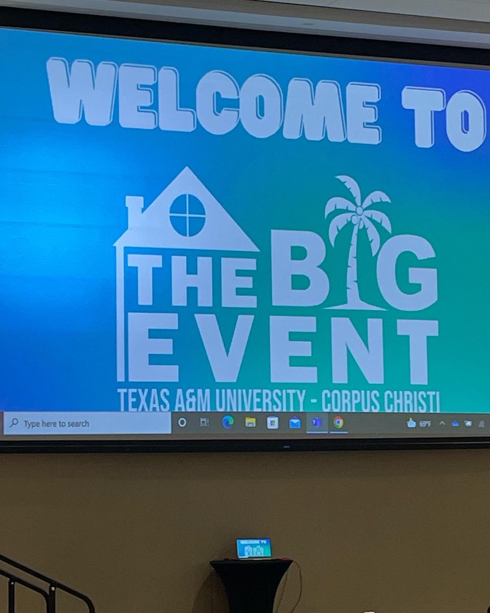 SEAStamucc's tweet photo. Super excited to start the 75th anniversary year with a really big event… The Big Event!  @tamuccsvc and our @IslandCampus student volunteers are getting ready to go into our community to make an #islanderimpact !  Thanks to @whataburger for their support of this great! #tamucc https://t.co/X5bCWx5BoU