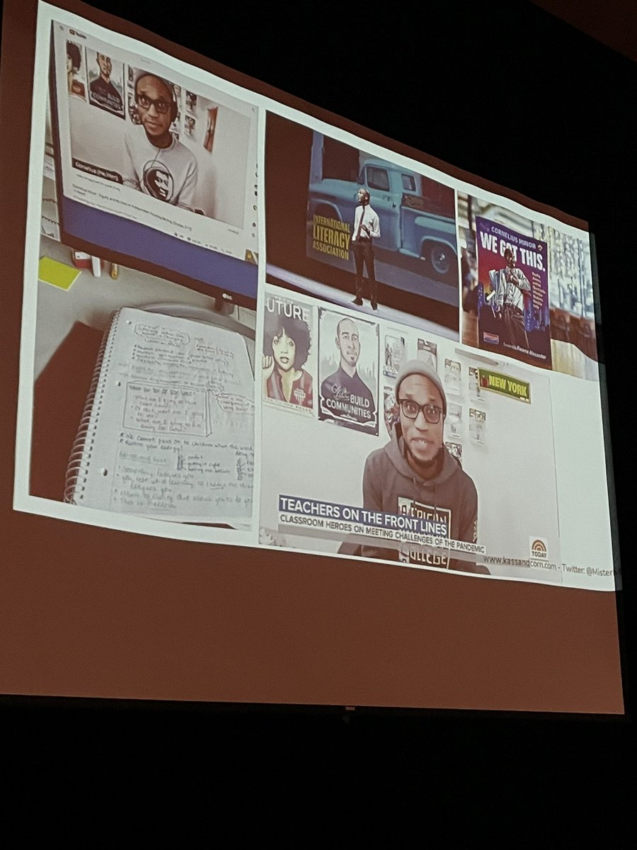 So excited to be with Cornelius Minor showing The love through writing!@PORTLANDPUBLIC @Miss_Crossman @eecsportland @tedlund1 @MisterMinor