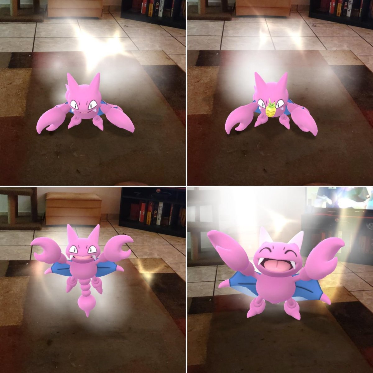 wildwildwilson's tweet image. #Gligar isbreally happy eating #pinapberry @PokemonGoApp @Pokemon #pokemontrainer #pokemoncommunity