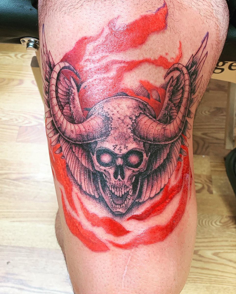 joncrosshound's tweet photo. Love how this #4colordemon came out! Probably my new favorite piece. #TESD #TellEmSteveDave @BQQuinn @TellEmSteveDave @sundayjeff https://t.co/XxIqT71tti