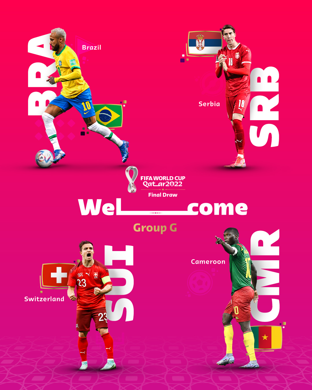 Fifa World Cup On Twitter 𝙄𝙣𝙩𝙧𝙤𝙙𝙪𝙘𝙞𝙣𝙜 𝙂𝙧𝙤𝙪𝙥 𝙂 Only Two Can Make It Out Of The Group Who
