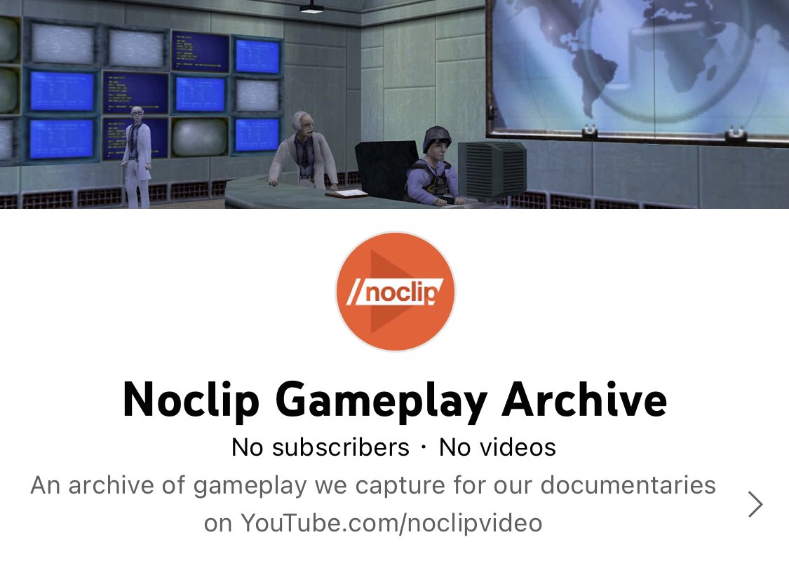 Noclip on X: A few months ago we asked if we should upload all