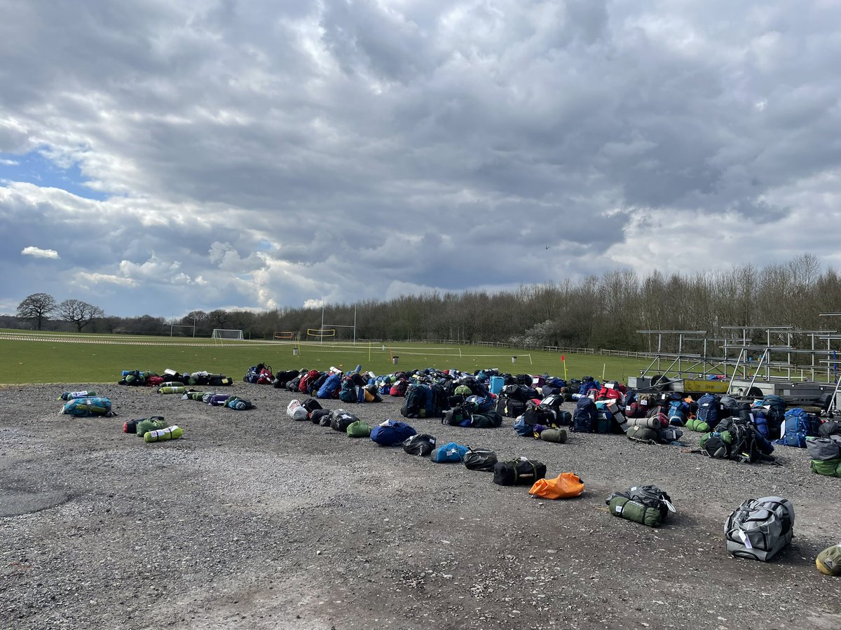 We are all ready for #cheshirehike participants to arrive at base camp <a href="/CheshireScouts/">Cheshire Scouts</a> <a href="/merseyweaver/">Mersey Weaver Scouts</a> <a href="/Grace_Scouting/">Grace</a>