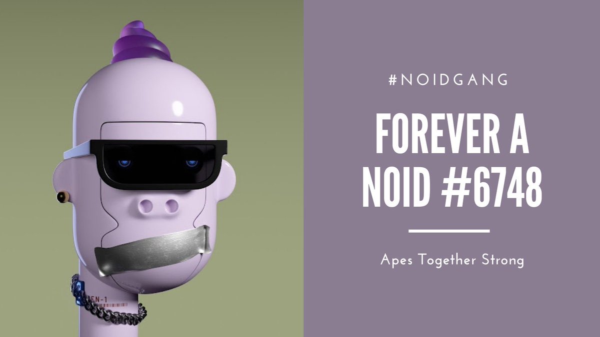 jasonmaxim's tweet photo. Forever A Noid 🤖 
#NOIDGANG #NOIDS #NOID https://t.co/AJ7UOrqENF
