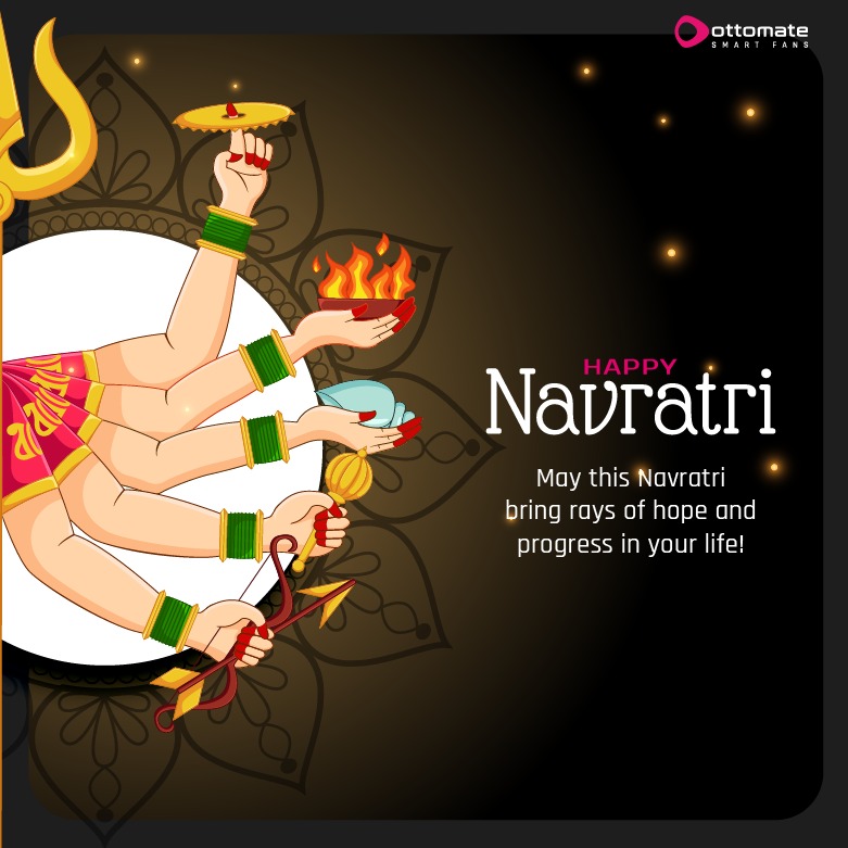 Let us welcome this navratri and hope to achieve newer, brighter milestones in life.💫

Happy Navratri from Ottomate.

#ottomate #Navratri #festival