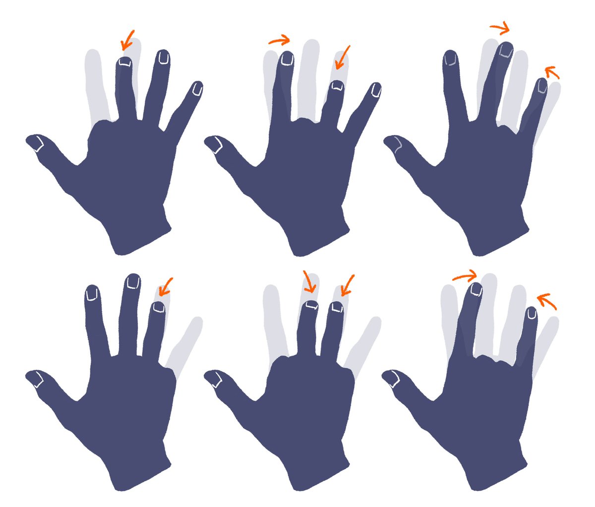 white background simple background arrow (symbol) disembodied limb colored skin reaching multiple others  illustration images