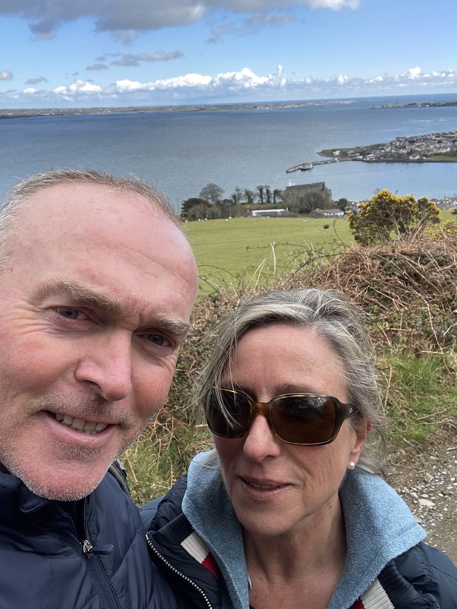 oconojoe's tweet image. ⁦@climb_charlie⁩ Beautiful day for a climb! #slievefoy