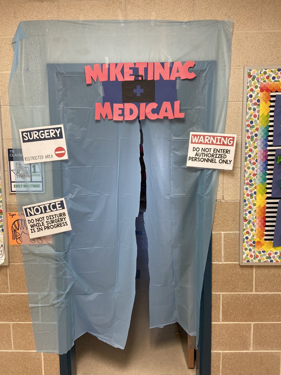 fun_firsties's tweet photo. Super proud of my little surgeons! 🩺Another successful contraction surgery in the books! @_THETigers #theNEISDway @RootEdSA https://t.co/Uxkquy5hj5