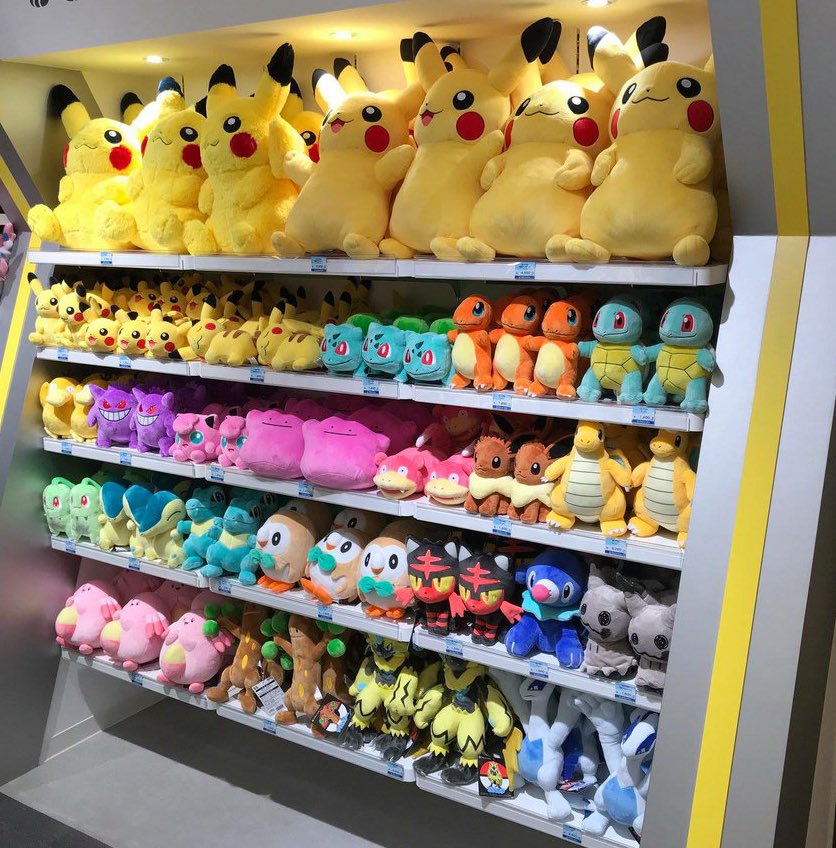 PokemonGems's tweet photo. need these plushes https://t.co/5yq6u74w94