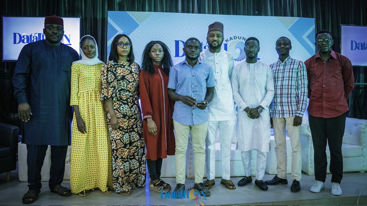 ClickOnKaduna's tweet photo. Krocks Analytica, a team consisting of super talented data scientists emerged as the 1st Runner Up Winner at the Kaduna Datathon competition.
We are very proud of their accomplishments.
#KadunaDatathon #DataScience https://t.co/Vkh13t4tZh
