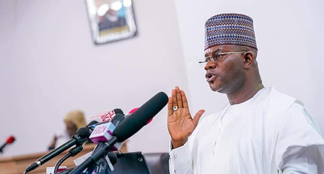 channelstv's tweet photo. LIVE: Yahaya Bello Declares For 2023 Presidency

https://t.co/GkpcLXrCOb https://t.co/0z7EnyNKsF