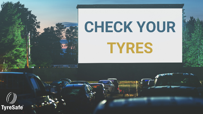 Tyresafe's tweet photo. Looking forward to a night out with friends, but when was the last time you checked your tyres? Poorly maintained tyres reduce your safety on the road, placing yourself, your passengers and other road users at a greater risk of being involved in an accident.  #CheckTyres https://t.co/NQDEJIjI3o