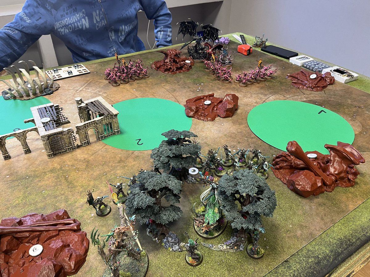 llnemll's tweet photo. #viergames de Age of Sigmar, Sylvaneth contra Legión! https://t.co/ia8Vdb9lMG
